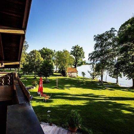 Ferienwohnungen Am Strandbad Chieming Buitenkant foto
