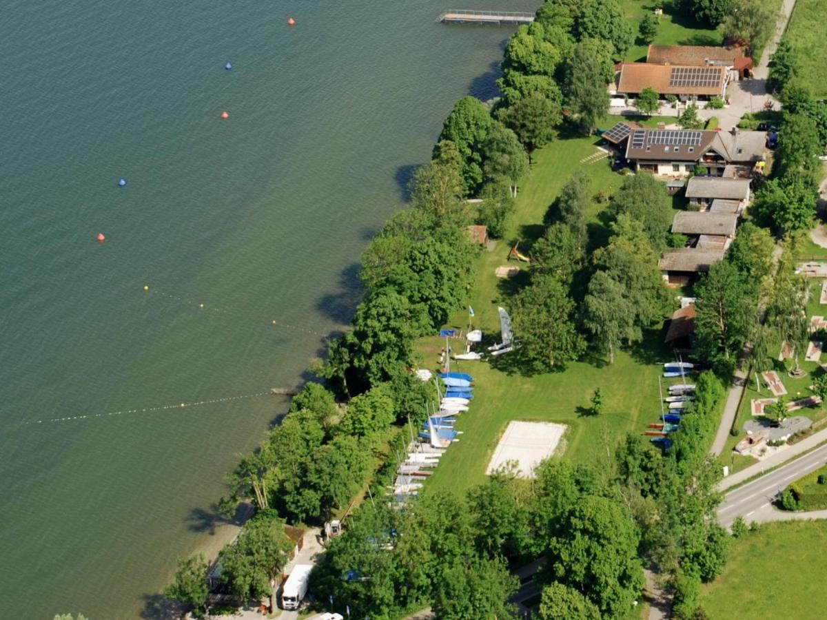 Ferienwohnungen Am Strandbad Chieming Buitenkant foto