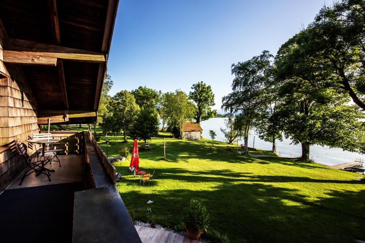Ferienwohnungen Am Strandbad Chieming Buitenkant foto